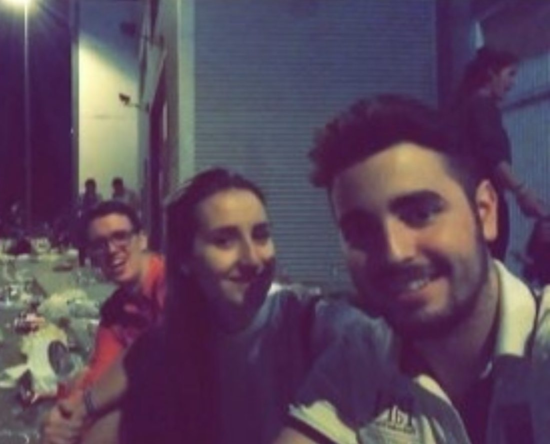 Marcos, Eva y Carri la noche que se conocieron